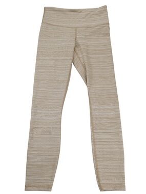 Athleta Cream Tan Space Dye Leggings XS Athletic Yoga Pants